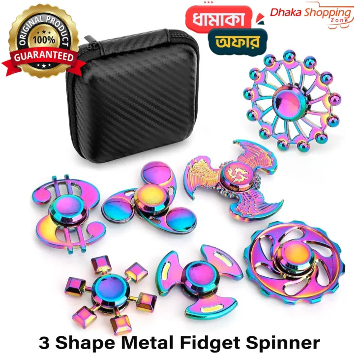 3%20Shape%20Metal%20Fidget%20Spinner%20Toy%20Random%20model/color-Fidget%20Spinners%20&%20Cubes-Nr%20mart%20-%20Image%203