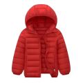 Kids Boy Light Down Jacket Autumn Coats Children Girl Cotton Warm Hooded Outerwear Teenagers Students Clothes 3-14 Years Old New. 