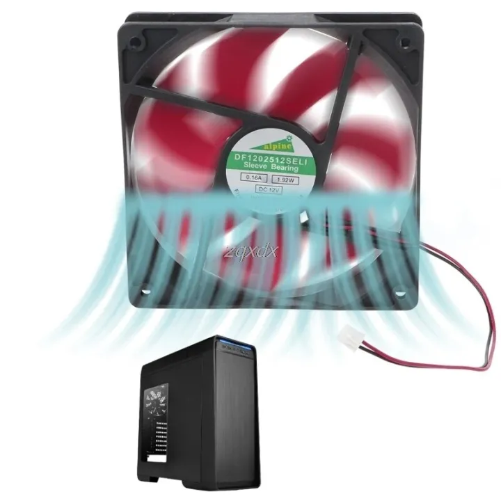 12025%20120mm%20DC12V%200.2A%202%20Pin%20Connector%20Cooling%20Fan%20for%20Computer%20Box%20CPU%20Cooler%20Radiator%20Whosale%20Dropship%20-%20Image%202