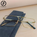 UV 420 Anti Blue blue light protection Lens And metal Luxurious optical frame. 
