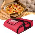 Pizza Develivey Bag Pizza Warmer Carrying Case Waterproof Insulation Food Delivery Bag Pizza Box Develivery Bags for Picnic Outdoor Personal. 