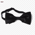 New Classic Silky Black Bow Tie for Men. 