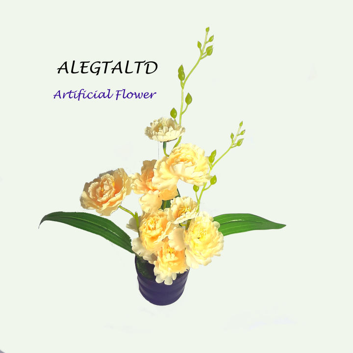 Artificial%20Flowers%20Plastic%20and%20Rubber%20with%20Plastic%20Vase%20Decorative%20For%20Home%20office%20Decoration%20Party%20Festival%20Decoration%20High%20Quality%20-%20Image%202