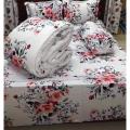 Comforter+ Bed Sheet + Pillows Cover+ Kol Cover ( 5 Pcs Set ).