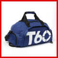 T60 bag 4 in 1 Size (20x10x10) imported travelling bag waterproof multi function daffal travel bag backpack (Blue & white). 