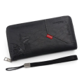 New Men Long Wallets Phone Pocket Handbags Name Engraving Card Holder Male Clutch Bag Purses Big Capacity Quality Men's Wallet.