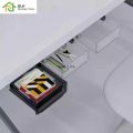 Drawer Pencil Tray Self-Adhesive Hidden Organizer Pen Box Barrel Sundries Storage Box Storage Drawers Office Drawer Organizer.