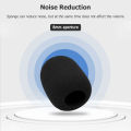 DoomHot 10PCS Microphone Covers Microphone Windscreen Sponge Cover Headset Mic Foam Cover Protective Cap for Gooseneck Meeting Mic.