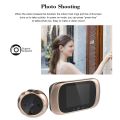 2.8 inch LCD Screen Digital Door Viewer Peephole Door Camera Doorbell - gold. 