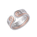 Douyin tight mantra two-in-one pair ring, Sun Wukong opening adjustable ring, Internet celebrity, lover's gift, love.