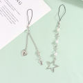 Minimalist Phone Lanyard Cute Star Heart Cross Pendant Phone Strap Accessories NOVO. 