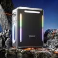 XDOBO Party 1981 300W Super Power Portable Wireless Speaker with Two Microphones-black. 