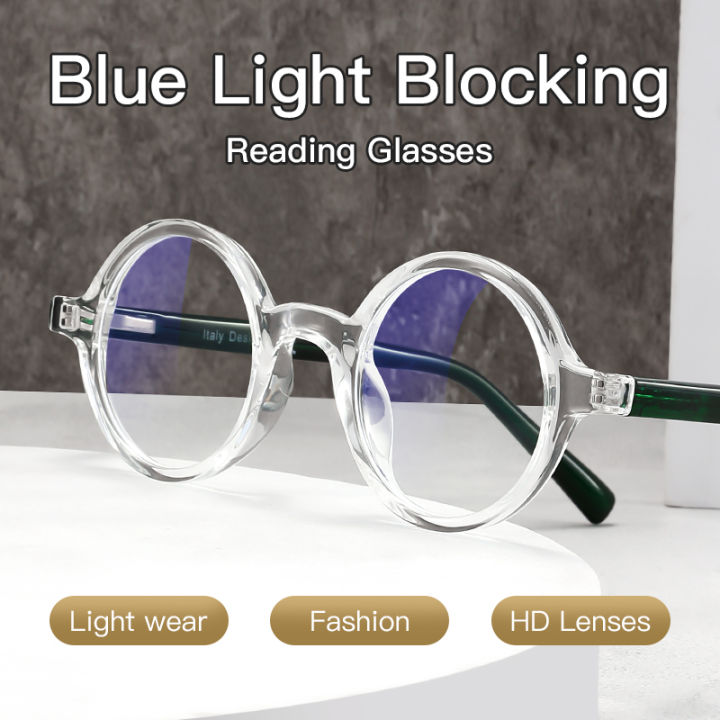 KAEDEK%20Trend%20Printed%20Frame%20Acetate%20Reading%20Glasses%20Men%20Eye%20Protection%20Anti-Blue%20Light%20Presbyopia%20Eyeglasses%20-%20Image%202