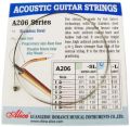 Alice Acoustic Guitar String 1st String Stainless Steel Single String, Pack of 5. 