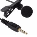 3.5mm Jack Microphone Tie Clip-on Lapel Mikrofon Microfono Mic for Mobile Phone - Microphone. 