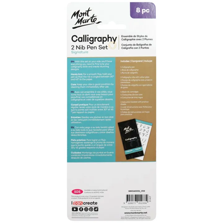 Mont%20Marte%20Calligraphy%202%20Nib%20Pen%20Set%208pc%20-%20Image%203