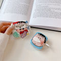 【NShisasN】Cartoon Crayon Shin-Chan Boochan Rotable Earphone Case for Airpods1/2Nd Case Airpodspro2 Apple Headphones Case Bluetooth 3Rd. 