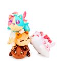 Soft Meemeow Stuffed Donut Cat Plushes Aphmau Meows Cat Plush Toy Kawaii French Fry Cheeseburger Food Plush Doll Christmas Gifts. 