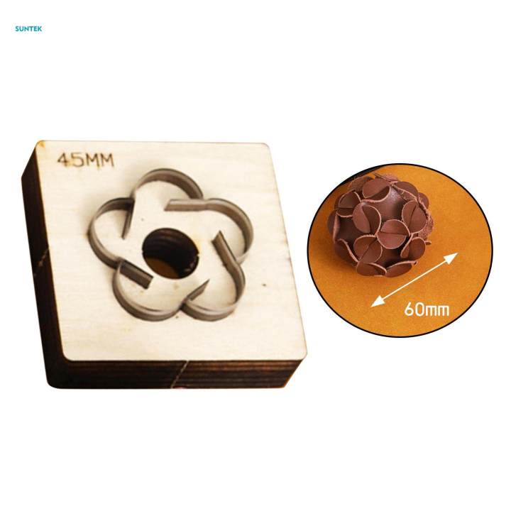 Petal Leather Cutting Die Hydrangea Leather Cutter Steel Die Cut Stencils