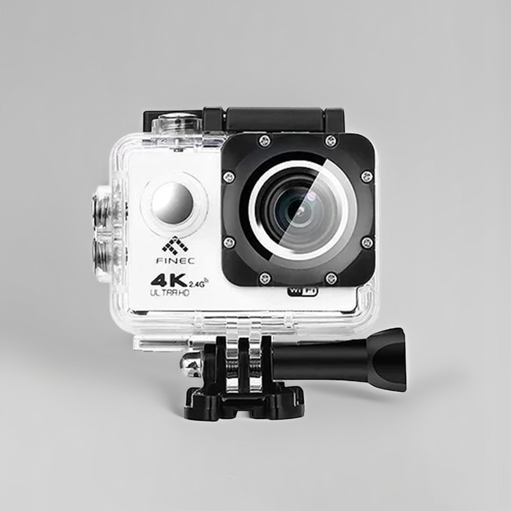 Action Camera F60R 16MP 4K/30fps WiFi 2.4G with Remote Controller Cam Underwater Waterproof Ultra HD Sport Camera