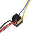 【Fast and Reliable Shipping】 480A Brushed ESC Single Motor with Cooling Fan Waterproof 2-4S 3 Modes 5V/3A BEC for RC Cars.