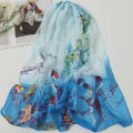 Hot Selling Chiffon Scarf Fashion Dance Supplies Gauze 160X50 Beach Towel Souvenirs Shawl Supply Wholesale. 