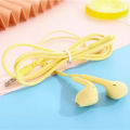 (New) wired sport earphone noise reduction 3.5mm in-ear headphone universal gaming headset. 