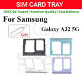 Samsung Galaxy A32 5G Sim Tray Micro SD Card Slot with Sim Ejector Pin Replacement Part. 