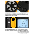Digital Anemometer GM816 Wind Speed Measuring Instrument. 