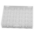 25pcs Plastic Empty Bobbins Case For Machine.