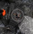 (Ready Stock) G .Shock GA2100 Men Watch Sport Watch Dual Time Display Water Resistant Shockproof and Waterproof World Time LED Men's Boy Sports Wrist Watches with 2 Years Warranty GA-2100-1A4.
