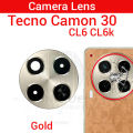 Tecno Camon 30 CL6 CL6k Main Rear Camera Glass Lens 50 MP Ai Dual Camera (Not Camera Protector).