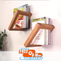Floating Book shelf  Wall Hanging Shelves Wall Hanging Book shelf  for Living Room Bedroom Kitchen SPWL54. 