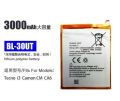 Mobile Phone Battery For Tecno i3 camon cm CA6 Model Bl-30UT(3000mAh). 