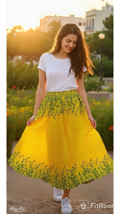 Regular Use Long Skirt For Teenager / Girls. 💐উমাইশা ফ্যাশান - ট্রেন্ডি ও স্টাইলিশ স্কার্টে আপনার ওয়ার্ড্রোবকে করুন আরও আকর্ষণীয়!