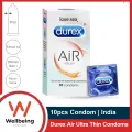 Durex Air Ultra Thin Condom for Men 10pcs Pack | India. 