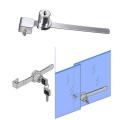 Display Showcase Cabinet Lock Sliding Glass Door Lock With 2 Keys. 