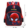 Marvel New Kids Cartoon Schoolbags For Boys Cute Captain America Spider-man Large Capacity Backpack Children's Fashion Light Bag. 