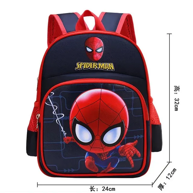 Marvel%20New%20Kids%20Cartoon%20Schoolbags%20For%20Boys%20Cute%20Captain%20America%20Spider-man%20Large%20Capacity%20Backpack%20Children's%20Fashion%20Light%20Bag%20-%20Image%202