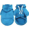 Autumn Winter Small, Medium, and Large Zipper Pockets, Dog Clothes, Cat Sweatshirts, Teddy Bomei Fighting Pet Supplies.