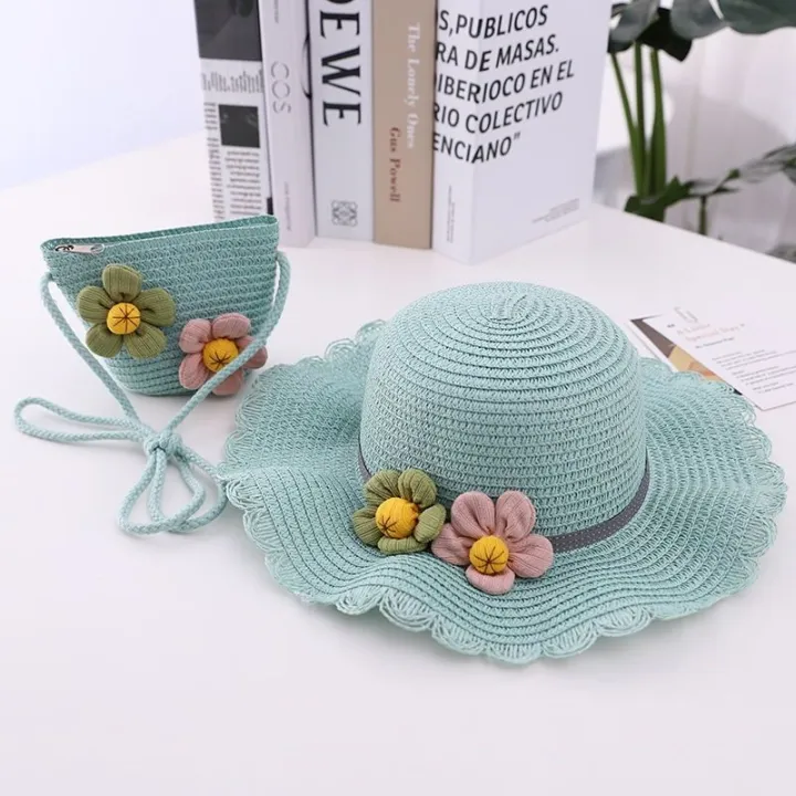 FEEDDI%20New%20infant%20girl%20cap%20beach%20cap%20cap%20beach%20straw%20hat%20cap%20baby%20baby%20shading%20summer%20fisherman%20cap%20-%20Image%208