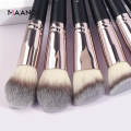 MAANGE 18 Pcs Makeup Brushes Set - Black. 