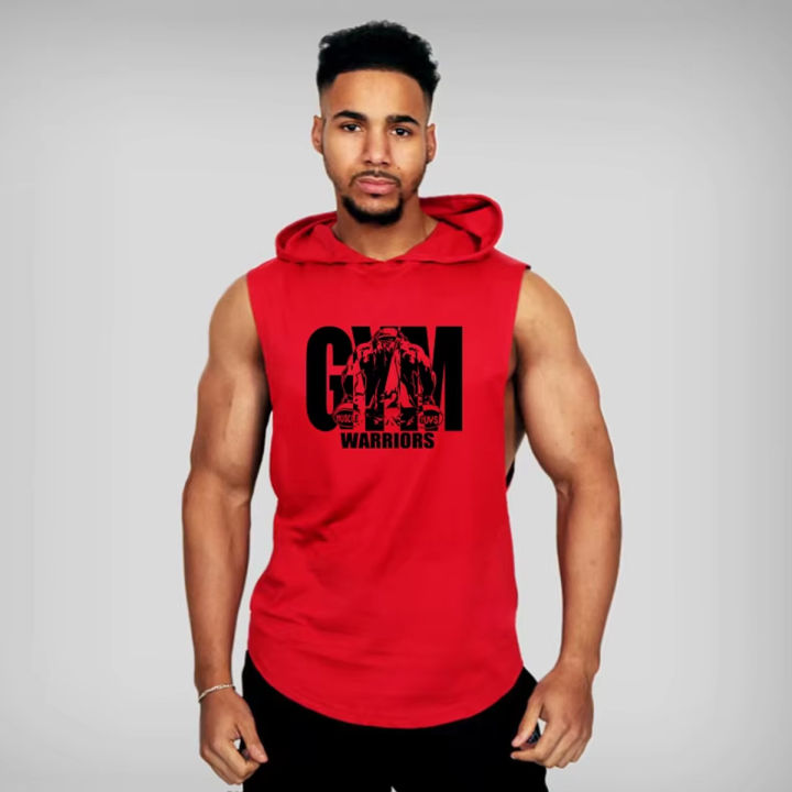 Tops Sleeveless Hoodie for Men – Megi/Maggi Hata Hudi for Boys