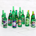 10Pcs 1/12 Dollhouse Miniature Simulation Green Bottles Dolls House Accessories Eatop. 