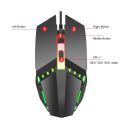 ENTWINO X3 Gaming Mouse, RGB Lights, DPI Button, 7 Colors Light Wired Optical Gaming Mouse. 