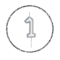 Golden & Silver Number Candle For Birthday, Anniversary, Events And Party Decoration Items- (Pack of 1 Pcs). 