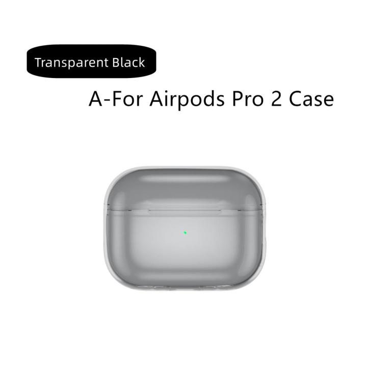 For Airpods Pro 2 lanyard Case soft tpu airpod pro 2 transparent case For woman clear cover for apple airpods pro 2 capa fundas