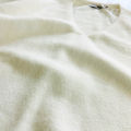 Womens V-Neck Long Sleeve Off-White Winter Sweater From Levin. 