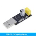 ESP01 Programmer Adapter UART GPIO0 ESO-01 Adapter ESp8266 CH340G USB to ESP8266 Serial Wireless Wifi Development Board Module.