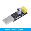 ESP01 Programmer Adapter UART GPIO0 ESO-01 Adapter ESp8266 CH340G USB to ESP8266 Serial Wireless Wifi Development Board Module. 